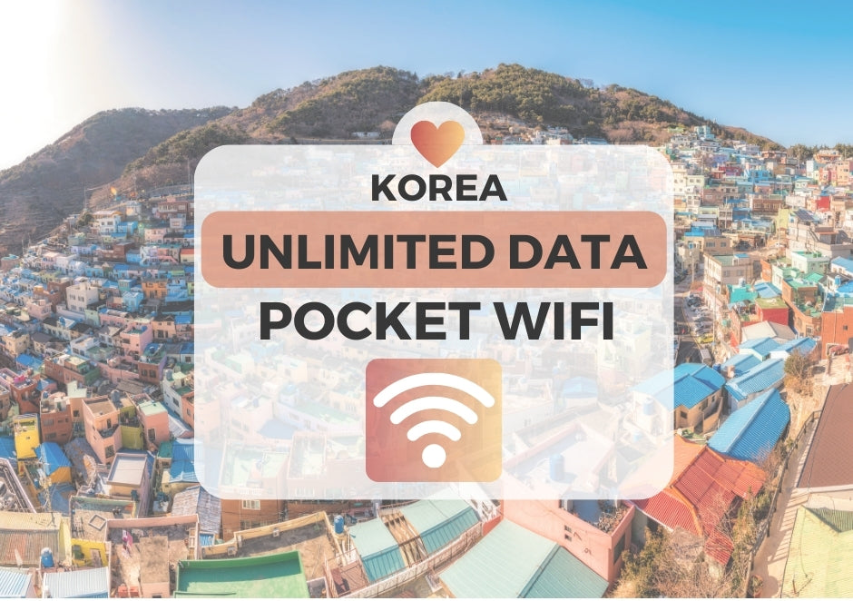 [WIFI] 韓国空港で受け取れるKT 4G/LTE高速無制限データPocket Wi-Fi [SP_1017]