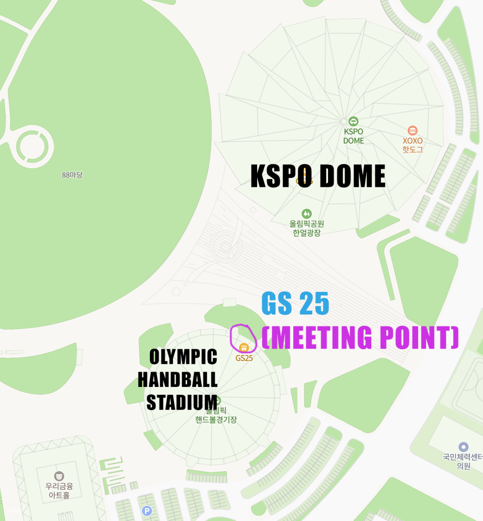 韓国 KSPO ドームコンサートシャトル：ソウルからの往復送迎  [KK_267973]