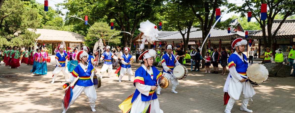 韓国 京畿道 韓国民俗村 入場チケット [KL_1582]